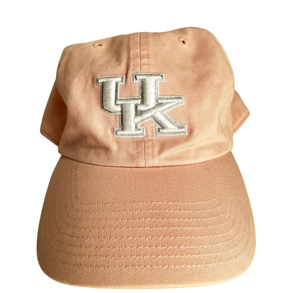 Twins Enterprise Kentucky Wildcats UK Hat Peach Pink Cotton Adjustable Cap